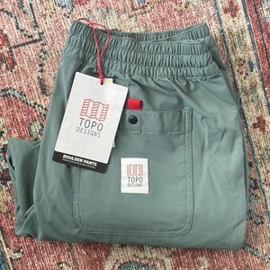 NWT Topo Designs Women’s Boulder Pants Blue